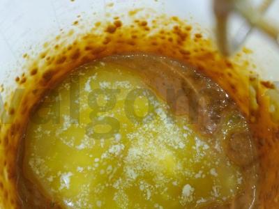 Karameliniai biskvitiniai pagrindai tortui Žingsnis 4