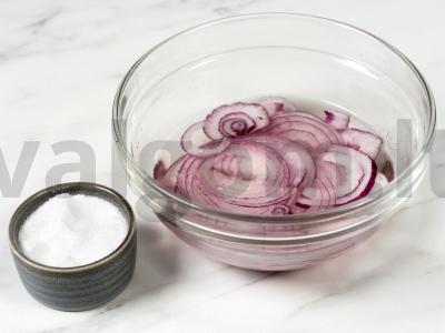 Užkandis iš bulvių ir silkių šventiniam stalui Žingsnis 2