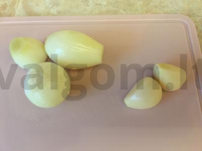 Harcho su rudais ryžiais ir be glitimo prieskoniais Žingsnis 4