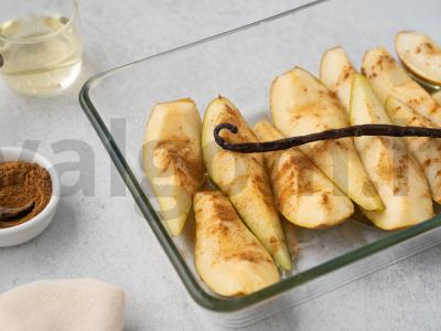 Karamelizuoti kriaušės Žingsnis 3