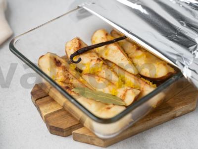 Karamelizuoti kriaušės Žingsnis 6