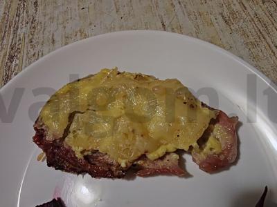 Mėsa „Prancūziškai“ su ananasų gabaliukais Žingsnis 4