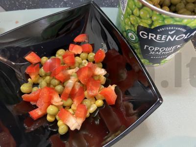 Lengva dietinė salotos Žingsnis 3