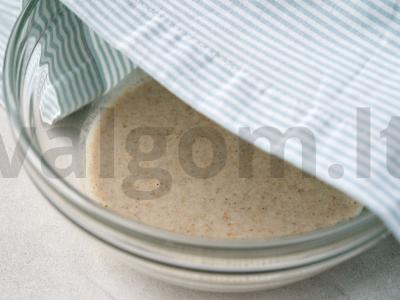 Kvapnūs rugių paplotėliai Žingsnis 3