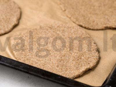 Kvapnūs rugių paplotėliai Žingsnis 9