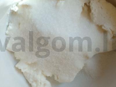 Brownie su varškės ir vaisių įdaru Žingsnis 9