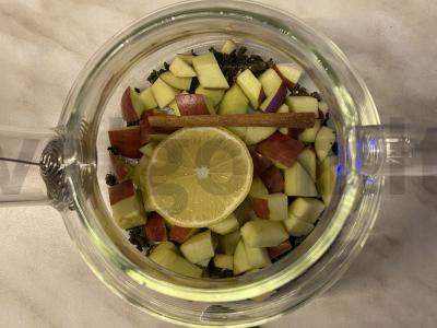 Pieno oolong su prieskonių-citrusų natomis Žingsnis 3