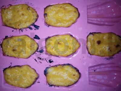 Moliūgų keksiukai su svogūnais Žingsnis 5