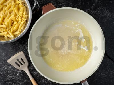 Grietinėlės makaronai su lašiša Žingsnis 3