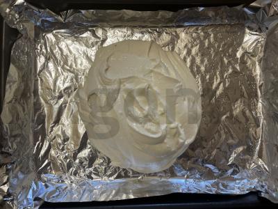 Švelniausia varškės apkepas be miltų Žingsnis 6