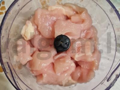 Mėsos apkepas su makaronais iš kukurūzų ir ryžių miltų Žingsnis 3