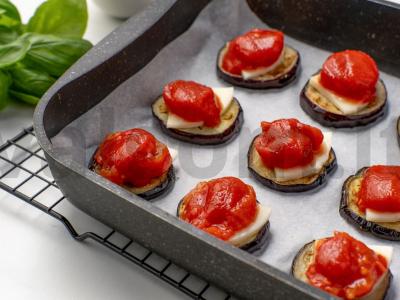 Baklažanai parmezano Žingsnis 6