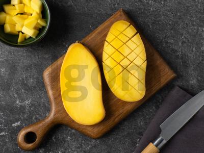 Tailandietiška salotos su mangais Žingsnis 1