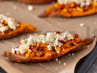 Meksikietiškai įdarytas batatas Žingsnis 8