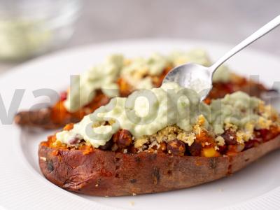 Meksikietiškai įdarytas batatas Žingsnis 9