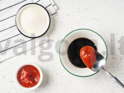 Korėjiškos dešrelės Žingsnis 1