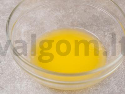 Sūrio keksiukai Žingsnis 1