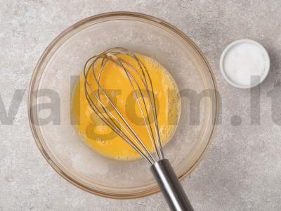 Sūrio keksiukai Žingsnis 2