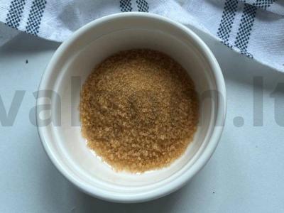 Obuolių žiedai sluoksniuotame tešloje Žingsnis 7