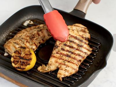 Sumuštinis su vištiena, špinatais ir jogurto padažu Žingsnis 3