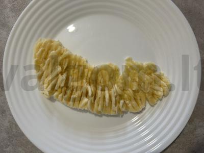 Bananų manka per 15 minučių Žingsnis 3