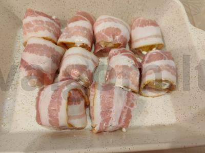 Užkandis „Vyrų“ su bekonu Žingsnis 8