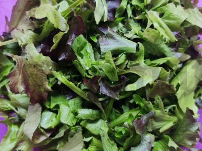 Lengvas salotas vakarienei Žingsnis 1