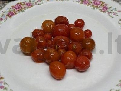 Vištienos skrandžiai su daržovėmis ir žolelėmis Žingsnis 9