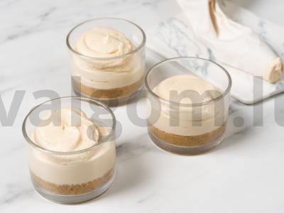 Mini sūrio pyragaičiai su sūdyta karamele Žingsnis 4