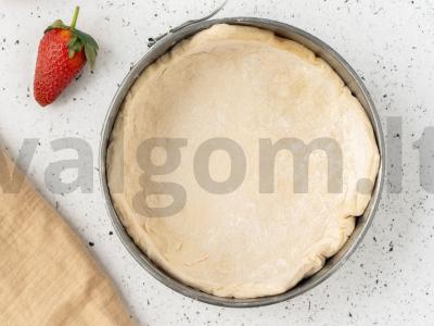 Keksiukas su braškėmis Žingsnis 1