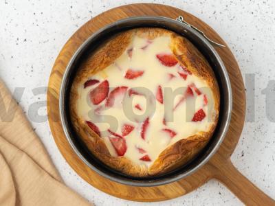 Keksiukas su braškėmis Žingsnis 6