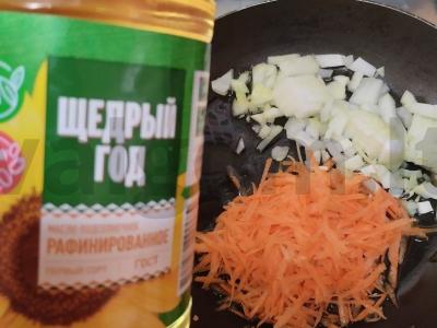 Grikių sriuba su grybais ir kiaušiniu Žingsnis 2