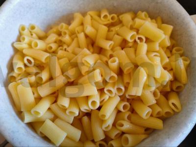 Beigluteniai vamzdiniai makaronai „Po-flotiski“ Žingsnis 6