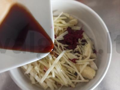 Salotas su kiaušiniu ir daržovėmis Žingsnis 5