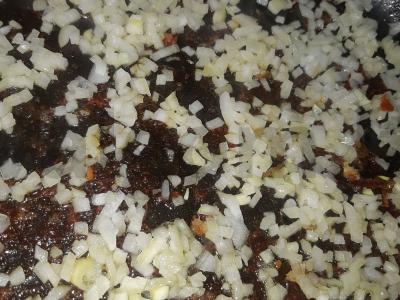 Vištiena su grybais padaže Žingsnis 2