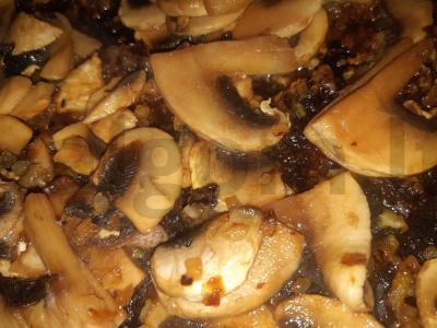 Vištiena su grybais padaže Žingsnis 3