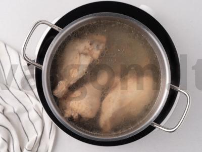 Vištienos želė butelyje Žingsnis 3