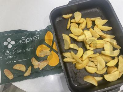 Užkandis iš bulvių „Bulvytė-trupinė“ Žingsnis 1