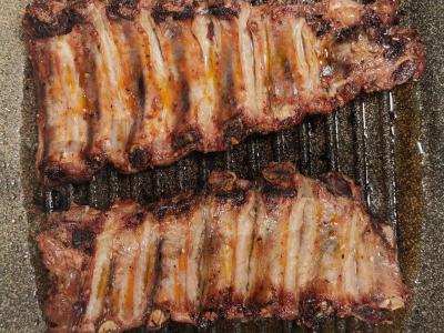 Kiaulienos šonkauliai aštriame medaus-garstyčių padaže Žingsnis 3