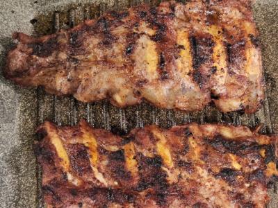 Kiaulienos šonkauliai aštriame medaus-garstyčių padaže Žingsnis 4