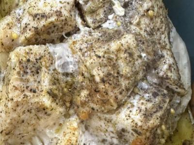 Švelni vištiena folijoje vakarienei pagrindine nuotrauka