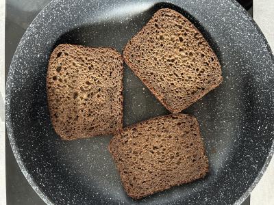 Sumuštiniai su burokėliais ant ruginių duonos Žingsnis 1