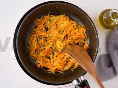 Keptas bulvių patiekalas su troškiniu Žingsnis 4