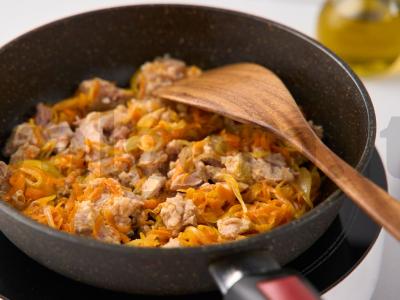 Keptas bulvių patiekalas su troškiniu Žingsnis 5