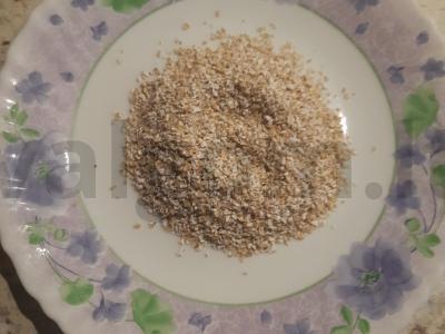 Avižų sėlenų košė su mangais Žingsnis 2