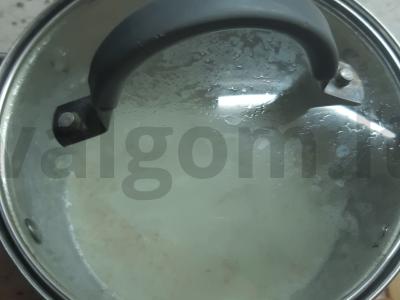 Avižų sėlenų košė su mangais Žingsnis 4