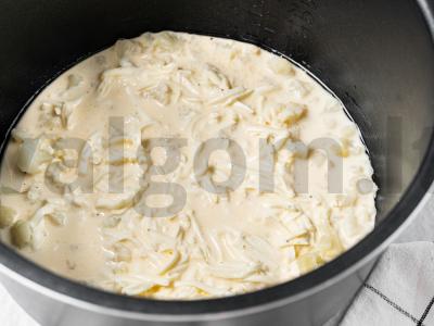 Žiedinės kopūstų apkepas lėtoje viryklėje Žingsnis 5