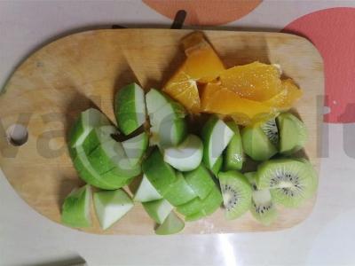 Vitaminų kokteilis Žingsnis 1