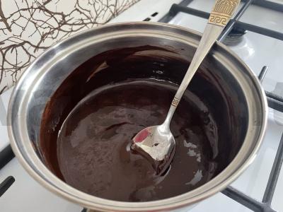 Šokoladiniai brownies sausainiai Žingsnis 2