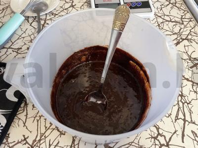 Šokoladiniai brownies sausainiai Žingsnis 4